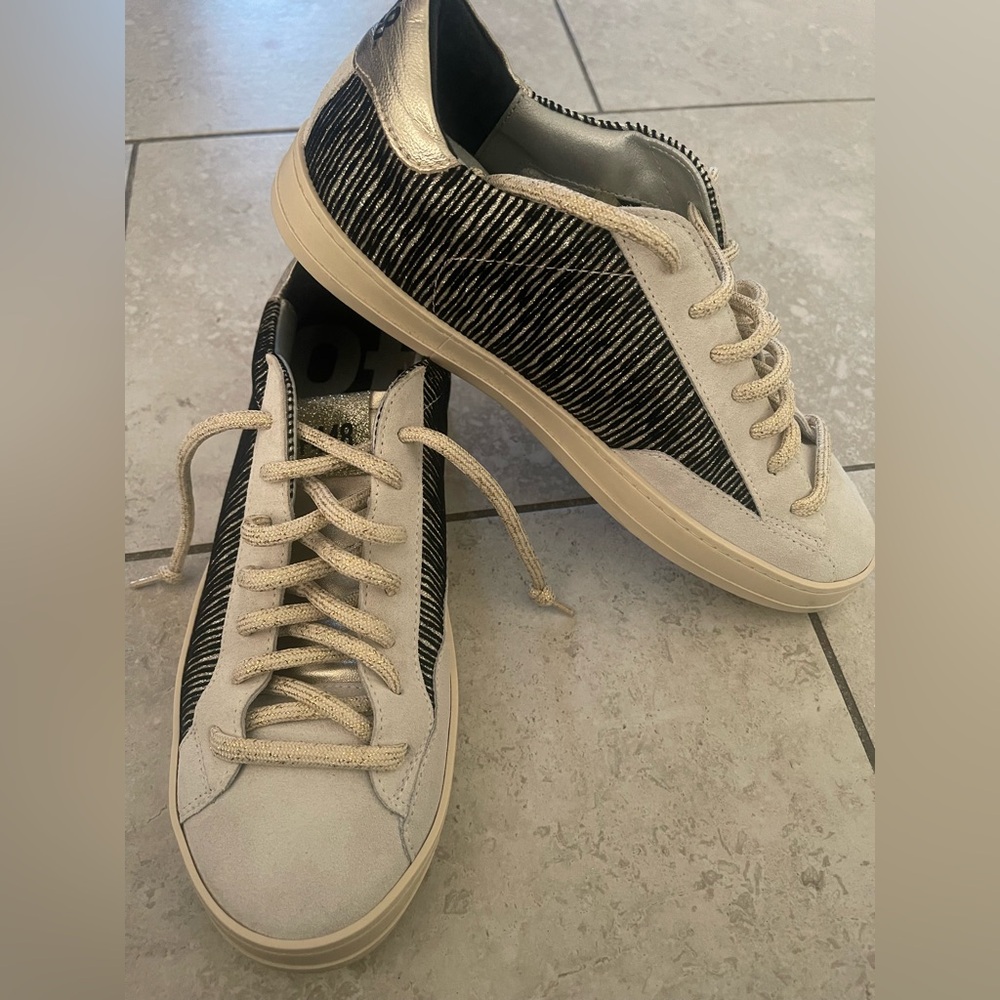 P448 John Swing Metallic Sneakers Womens 40 US 9/10